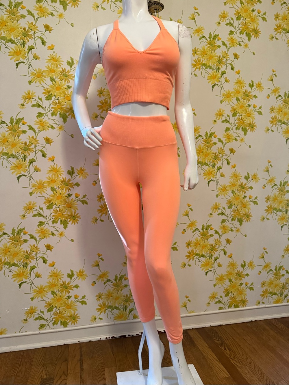 Free people movement good karma crop tank and 7/8 leggings size M/L